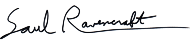 Saul Ravencraft's signature